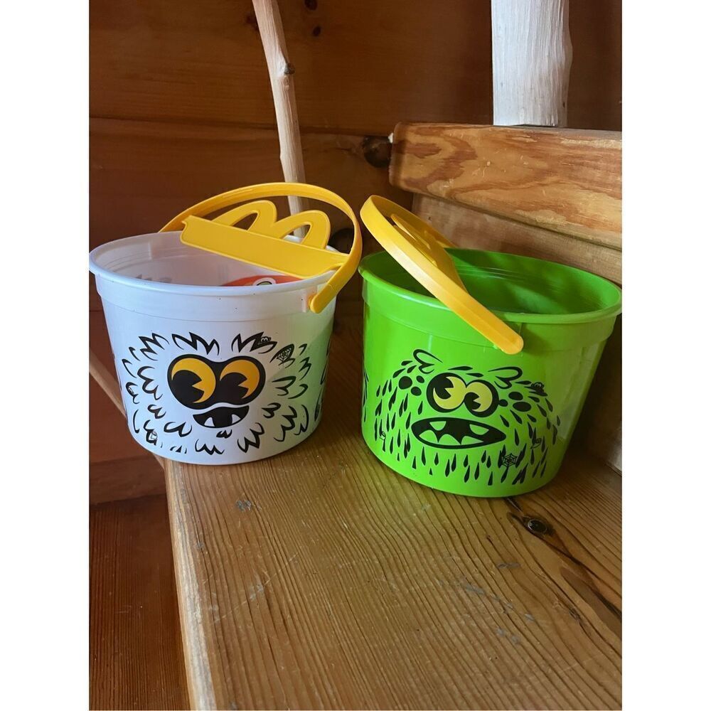 2024 McDONALD'S Halloween Bucket Pail x2